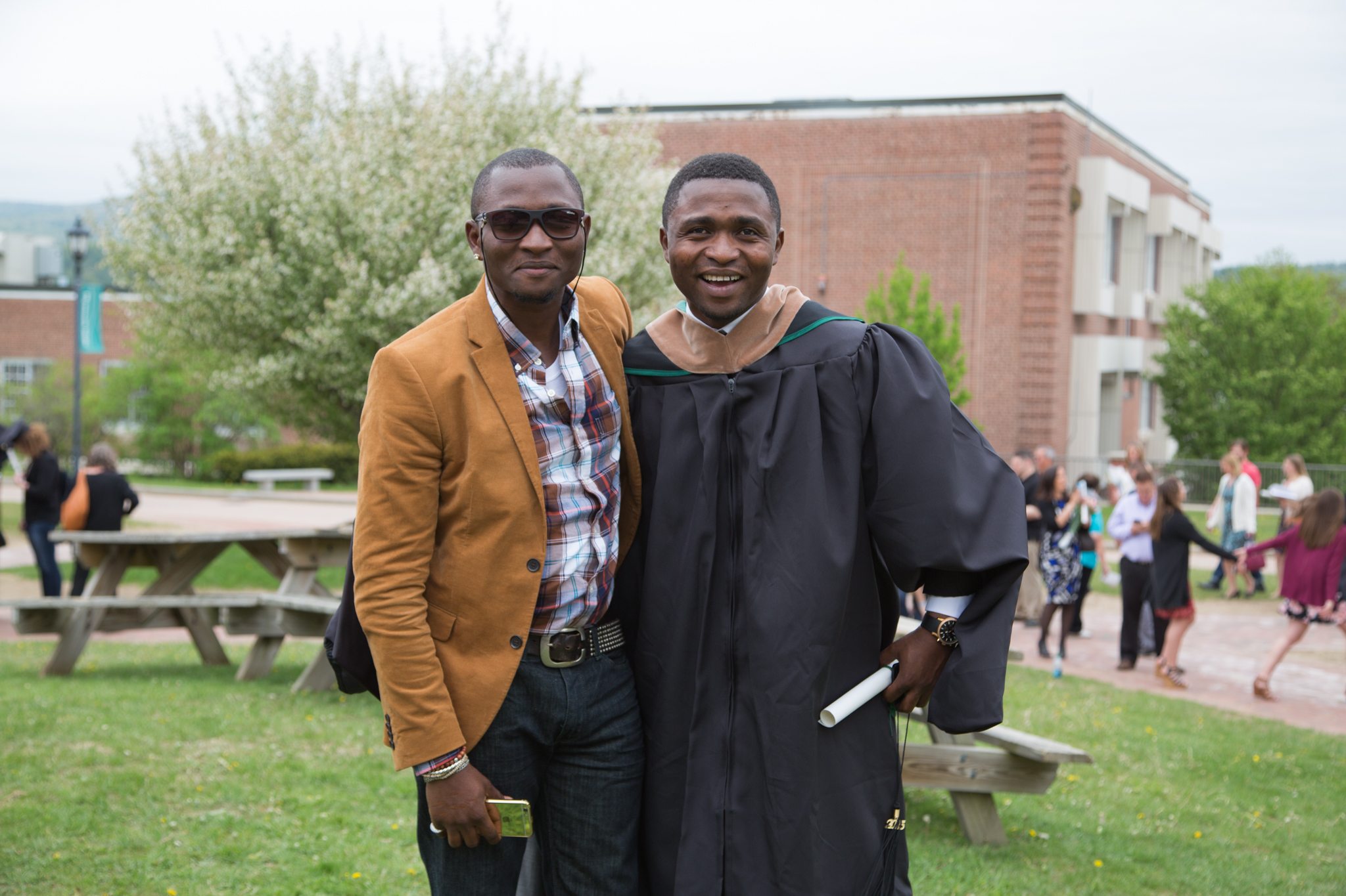 Proud families joined their graduates to honor their achievements. Kaleb Hart ’11 photo.