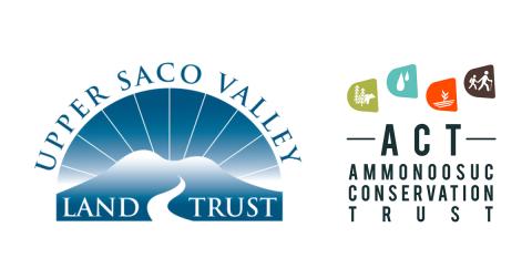 Upper Saco Valley Land Trust and Amnonoosuc Conservation Trust logos