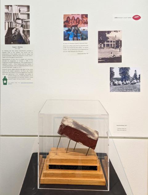 Plymouth State in 150 Objects exhibition close-ups