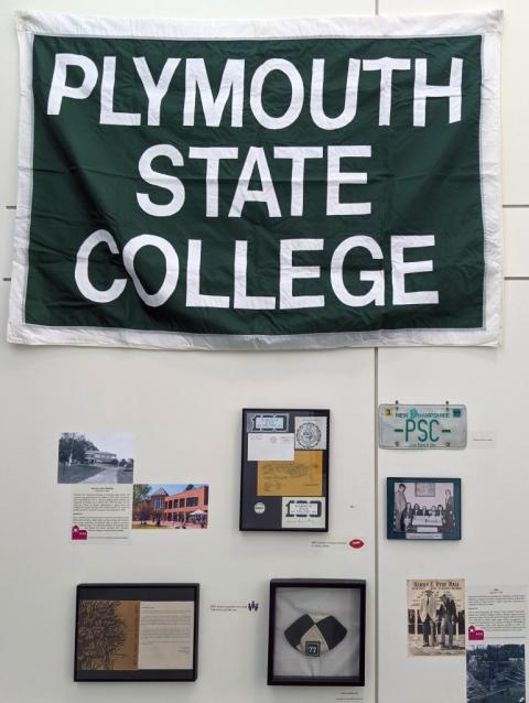 Plymouth State in 150 Objects exhibition close-ups