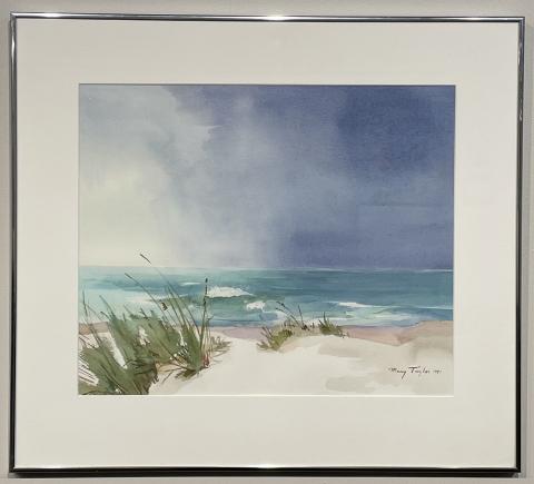 After the Storm, Mary Taylor. Watercolor.