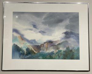Approaching Storm, Mary Taylor. Watercolor. 1991