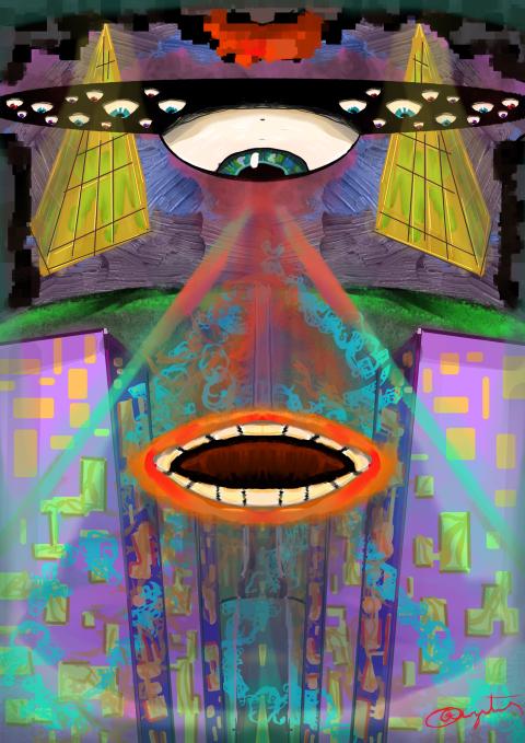 Wynter DeLong, "hide and seek", Digital.