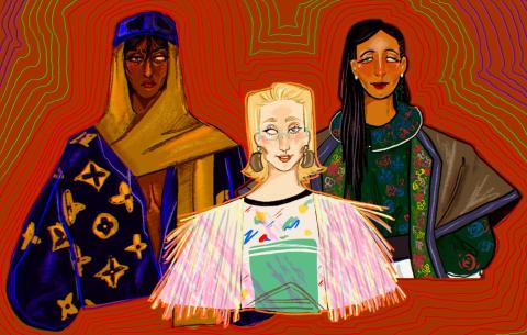 Mollie Kirwin, "Overpriced Fashion", Digital Art.