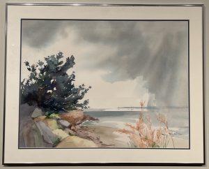 Ongunquit, ME, Mary Taylor. Watercolor. 1995.