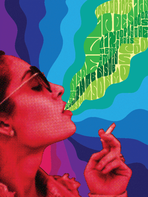 "The Psychedelic Era" Lillian Starkey, Digital, Level C