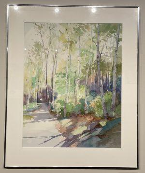Spring Sunshine, New Hampshire, Mary Taylor. Watercolor. 1992.