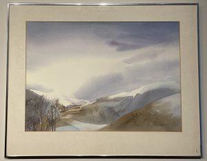 Winter, Mary Taylor. Watercolor. 1979.
