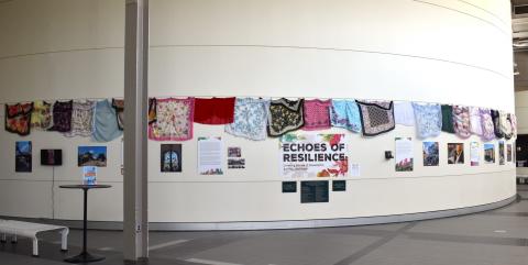 Echoes of Resilience exhibit