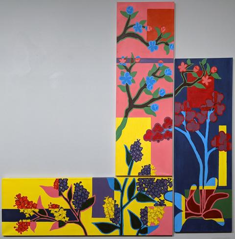 "Untitled" Kaitlyn Robicheau-Hall, Acrylic Paint, Best in Level C