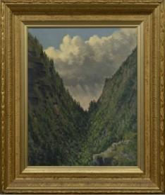 Landscape painting by George Frederick Morse