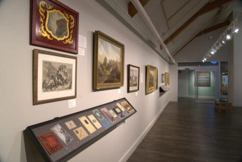 An Enduring Presence: The Old Man of the Mountain exhibit installation photos