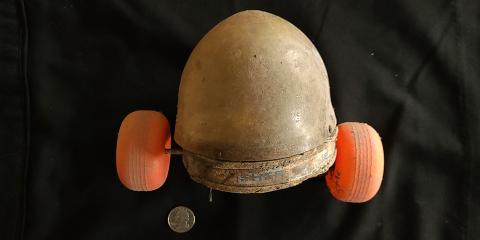 Plymouth State in 150 Objects exhibition 2010s Holmes house dig found item