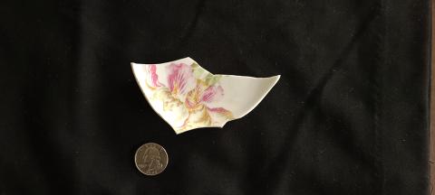 Plymouth State in 150 Objects exhibition 2010s Holmes house dig found pottery shard