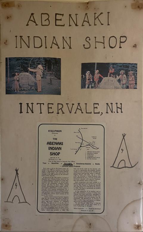 Abenaki IndianShop flyer