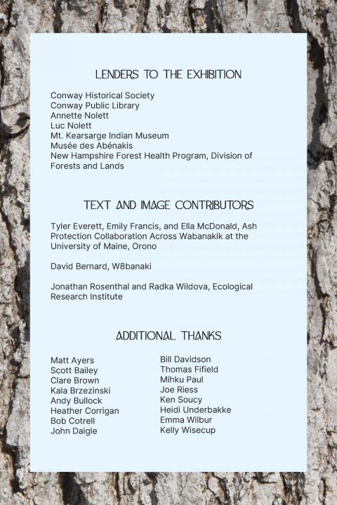 Lenders to the Exhibition