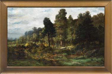 Maria a’Becket, Edge of the Woods, Oil on canvas