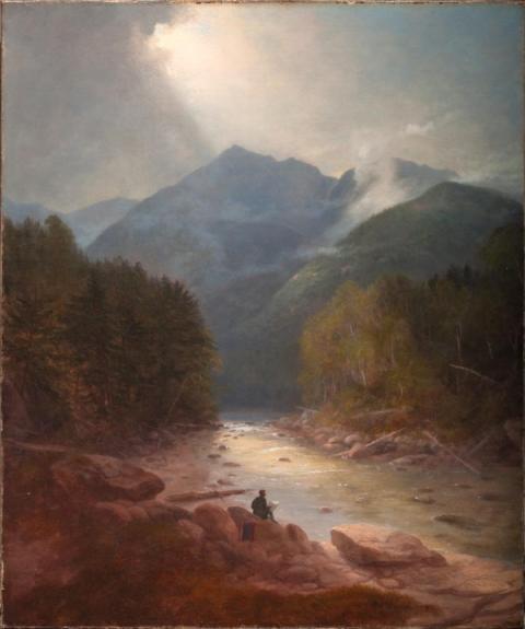 painting of Mt. Jefferson, on route from Gorham to the Glen House, Alvan Fisher