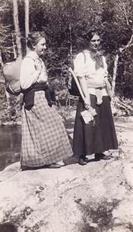 Most of the Cardigan Party, Margret E. Goodrich on left, September 23, 1911.