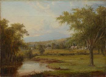 Howard Farm, Tamworth, NH, c. 1867. Oil on canvas