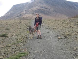 Rebecca Oreskes in front of mountains