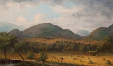 Thorn Mountain from Conway Meadows, John White Allen Scott oil painting
