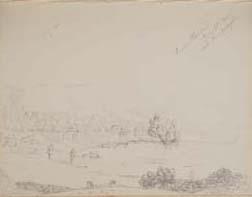 Centre Harbour, Lake Winnipiseogee July 1833. Sketch