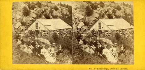 Kearsarge, Summit House. Stereoview card image