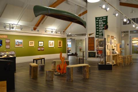 Summer Camps exhibit gallery view