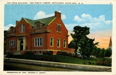 Photograph of the town building in Bethlehem