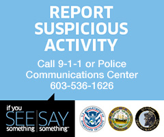 Report Suspicious Activity - call 911