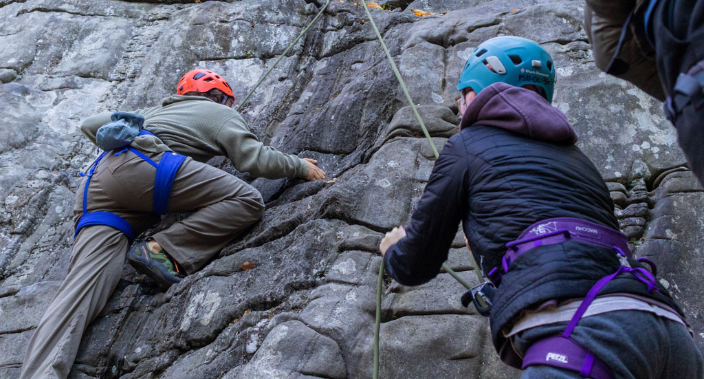 Adv. Ed. Rock Climbing Class