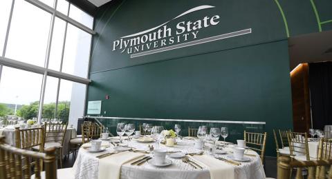Plymouth event tables and places settings
