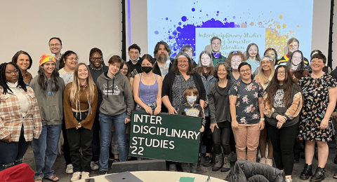 Interdisciplinary Studies students group