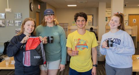 Students posing for photo
