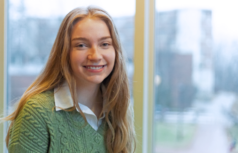 Corinne Cloutier ’25: Highlighting Campus and Career Possibilities