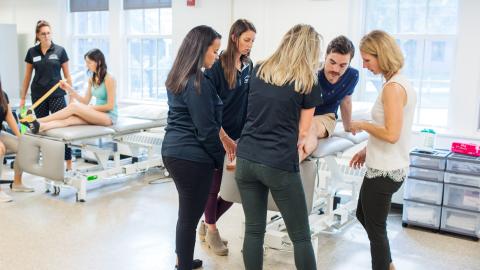 Plymouth OT students in classroom