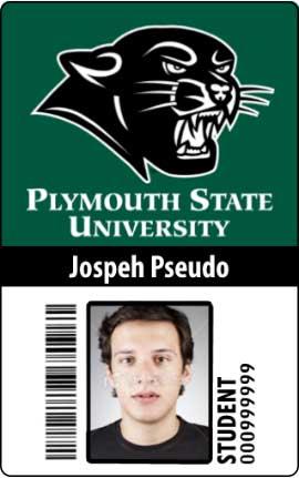 Example of a student id