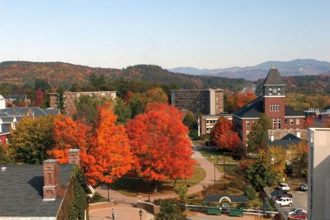 The mountains around PSU campus