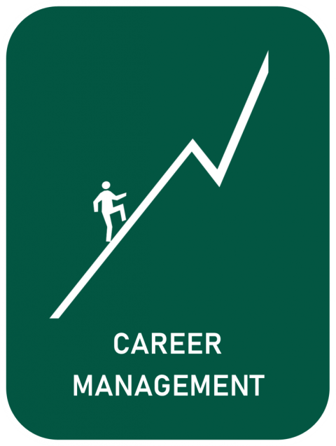 Career Management Sign