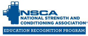 National Strength and Conditioning (NSCA) Education Recognition Program (ERP) logo