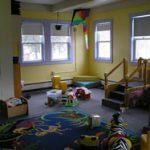 The toddler room at Plymouth State University's Center for Young Children & Families