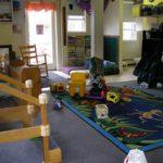 The toddler room at Plymouth State University's Center for Children and Families
