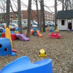 The playground at Plymouth State University's Center for Young Children and Families