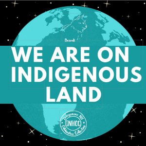 We are on indigenous land