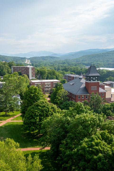 PSU campus in the summer