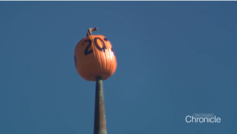 NH Chronicle Screen Capture, Pumpkin on Rounds