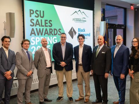 PSU Sales Institute Group Photo with professors and students