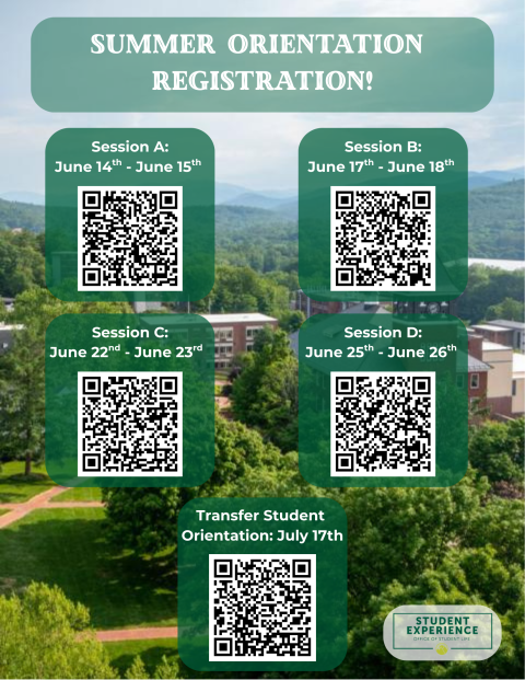 Summer Orientation Registration 2026